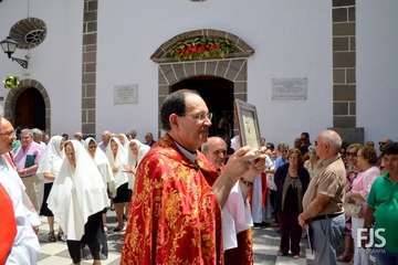 Telde, en la procesión capitalina de San Lorenzo
(Foto Francisco Javier Santana)